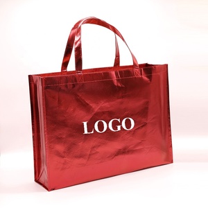 Venta al por mayor logotipo personalizado no tejido fuerte reciclable ecológico serigrafía tamaño mediano <span class=keywords><strong>TDG</strong></span> bolsas de compras <span class=keywords><strong>bolsa</strong></span> de mano - Product Image 1