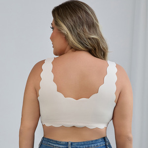 Kanten bh met voorsluiting, dames <span class=keywords><strong>plus</strong></span> <span class=keywords><strong>size</strong></span> ondergoed, mooie naadloze bh met dunne, vaste cups en push-up effect - Product Image 4