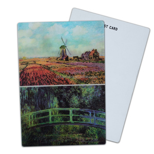 Autocollants lenticulaires 3D anime à mouvements dynamiques (2/3 mouvements changeants) avec logo personnalisé, impression couleur, cartes postales lenticulaires et autres cartes - Product Image 5