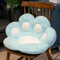 Coussin de chaise en peluche patte de chat mignon maison canapé tapis bureau et hôtel Café décor parfait oreillers lombaires et coussins de siège