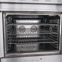 Horno de Convección a Gas de Doble Plataforma Comercial con Cavidad Profunda, Equipo para Panadería y Restaurante, Modelo GCO511S