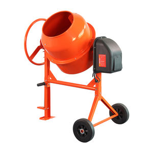 Betoneira Elétrica Portátil Jiqian BQ120L de 120 Litros em Aço com Motor e Componentes Essenciais 2M/H - Product Image 1