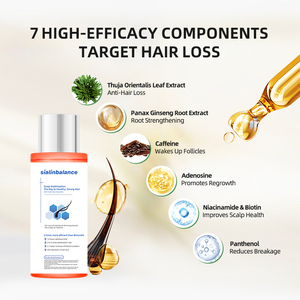 OEM cairan penumbuh rambut kondisioner minyak Revitalisasi rambut perawatan kulit kepala Anti rambut rontok perawatan esensi Serum penebal rambut - Product Image 4