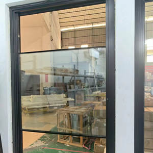 Tùy chỉnh thiết kế hiện đại đơn đôi TREO CỬA SỔ nhôm không thấm nước đôi kính sashless trượt với mô hình mở dọc - Product Image 1