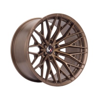 Jantes forgées monobloc VeroX Noir brillant/Gunmetal/Argent/Bronze 18-24 pouces 5x112 5x114.3 5x120 Nouveau design concave pour Mercedes
