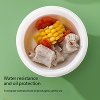 Bol jetable robuste en bagasse de canne à sucre biodégradable et écologique de 500 ml pour riz et soupe
