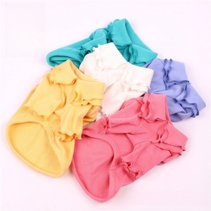 Katoenen Verdikte Huisdier Herfst Winter Basis Shirt Warm Puppy Shirt Hondenkleding - Product Image 2