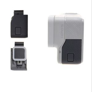 Cache-objectif UV CPL de remplacement, couvercle latéral, protection anti-poussière pour port USB, accessoire de caméra d'action pour <span class=keywords><strong>GoPro</strong></span> <span class=keywords><strong>Hero</strong></span> <span class=keywords><strong>7</strong></span>/6/5 Noir Blanc - Product Image 5
