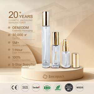 ขวดสเปรย์แก้วใสก้นหนาทรงกลมขนาด 10 มล. ป้องกันการรั่วซึม พร้อมหัวฉีดพ่นละอองละเอียดอะลูมิเนียม - Product Image 4