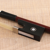 LZS Accessoires d'instruments de musique Archet octogonal en bois de Brésil pour violon avec crin de cheval