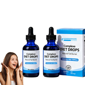 OEM ODM 100% Gouttes de régime complexes de marque privée naturelles Meilleure gestion naturelle du poids Gouttes pour hommes et femmes Brûleur de graisse naturel - Product Image 1