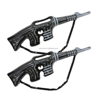 Mart PVC Pistolet Gonflable Jouets pour Enfants Garçons Lager 90CM Carnaval Partie Blow up Arme avec Logo Personnalisé