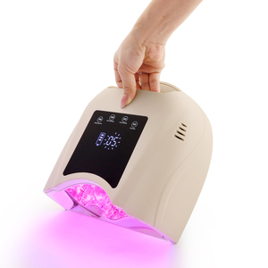 <span class=keywords><strong>Lampe</strong></span> à ongles <span class=keywords><strong>UV</strong></span> LED double lumière rouge sans fil rechargeable haute puissance 98W avec double port USB, <span class=keywords><strong>machine</strong></span> de séchage professionnelle - Product Image 2