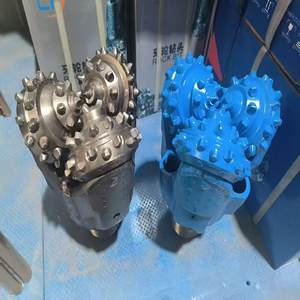 Đầu mũi khoan ba chấu Hard <span class=keywords><strong>Rock</strong></span> Tricone, đường kính 12 1/4 inch, thép carbon rèn, dụng cụ khoan giếng. - Product Image 5