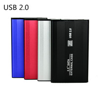 Case esterno per HDD Handisen da 2,5 pollici, USB 2.0 a SATA, per dischi rigidi da 9,5 mm e 7 mm WD, Seagate