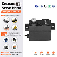 Servomoteur miniature à engrenages métalliques Kpower M0170 1/8 1/10 pour voiture télécommandée, camion, avion RC et drone