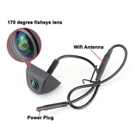 HD 720P 170 Degrés Fisheye Universel Sans Fil 5G WiFi Enregistreur DVR De Voiture Vue Arrière Caméra de Recul Pour iPhone et Téléphone Android