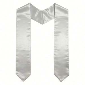 Factory Wholesale Good Quality Hot Selling Custom Orange Polyester Eco-Friendly 6-Color Print Graduation <b>Ribbon</b> Sash Stole Neck - Product Image 4