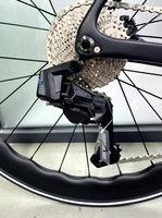 Vélo de route en fibre de carbone TWITTER R15 WheelTop TX - 24 vitesses, freins à disque hydrauliques, vélo de course coupe-vent