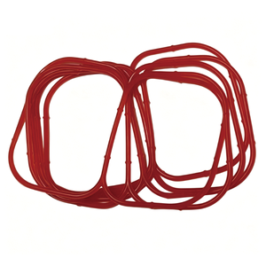 Joint d'étanchéité en silicone industriel entièrement personnalisé, forme sur mesure, joint torique en caoutchouc résistant aux hautes températures - Product Image 1