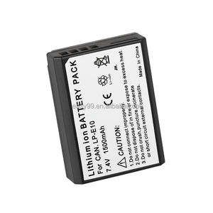LP-E10 1500mAh Pin cho Canon EOS 1100D 1200D Nụ Hôn X50 X70 <span class=keywords><strong>T3</strong></span> T5 LP E10 máy ảnh kỹ thuật số thay thế pin phụ kiện - Product Image 4
