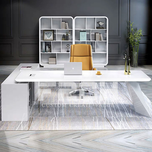 Table de <span class=keywords><strong>bureau</strong></span> de secrétaire moderne <span class=keywords><strong>en</strong></span> forme de L, <span class=keywords><strong>en</strong></span> <span class=keywords><strong>bois</strong></span>, personnalisé, <span class=keywords><strong>bureau</strong></span> d'ordinateur - Product Image 4