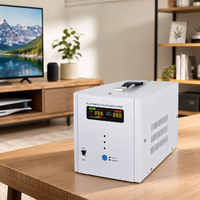 Régulateur de tension pour servomoteur 10 kVA, monophasé, affichage numérique, protection complète pour équipement