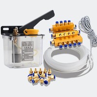 Bomba de engranajes de lubricación automática, bomba de carga eléctrica de 1L/1,5L para equipos CNC, 220V, resistente al desgaste