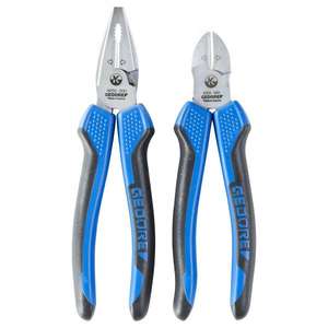 GEDORE - 3080781 <b>Pliers</b> <b>set</b> (2 pcs.) - EAN 4010886950661 <b>PLIERS</b> AND CUTTERS <b>PLIERS</b> AND CUTTER <b>SETS</b> - Product Image 1