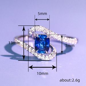 Anello Minimalista a Coda di Gatto per Donne, Gioiello da Dito alla Moda - Product Image 5
