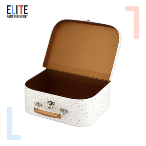 Tùy Chỉnh Thời Trang Vintage Vali Hộp Các Tông Trẻ Em Quà Tặng Quần Áo Đồ Chơi Vali Hộp Lưu Trữ - Product Image 2