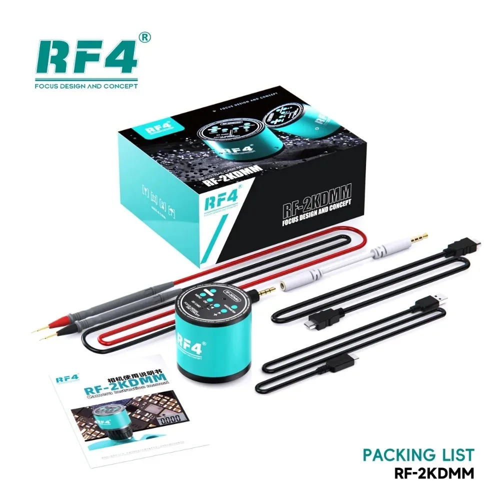RF-2KDMM видеокамера RF4 2K HD-MI 1080P 60FPS CCD CMOS промышленная цифровая камера для ремонта припоя коллекция изображений
