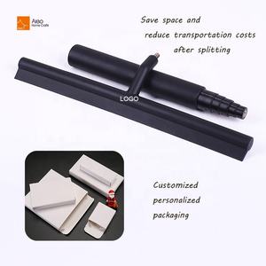 Noir blanc rétractable Silicone douche fenêtre raclette nettoyant gros sol verre télescopique raclette essuie-glaces Table laveuse - Product Image 5