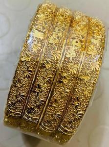 ดีไซน์ลวดลายที่ซับซ้อนกำไลทองเหลืองสำเร็จรูปแบบโบราณ - Product Image 5