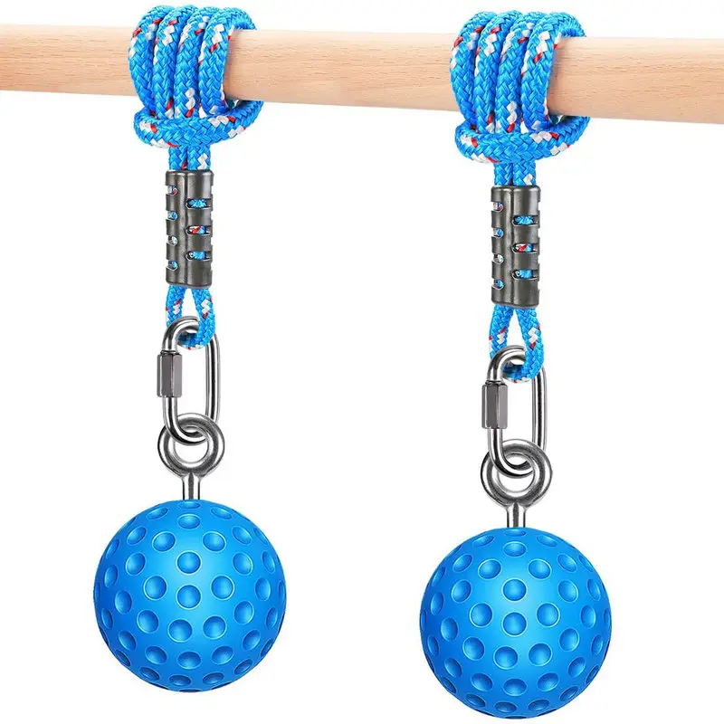 Customized Logo Available Workout Pull Up Non-Slip Hand Grip Weight Lifting Ball Arm And Back Strength