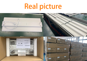 Hishine K9 alta baia luce LED 250w/300w/400w efficienza lineare alta baia lampada con morsetti pendenti per magazzino Perline - Product Image 3