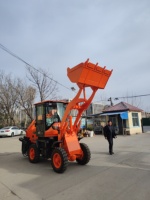 Backhoe Loader 4x4 Wheel Loader Excavator 37KW Mesin Yunnei Kontrol Hidrolik Pilot CE