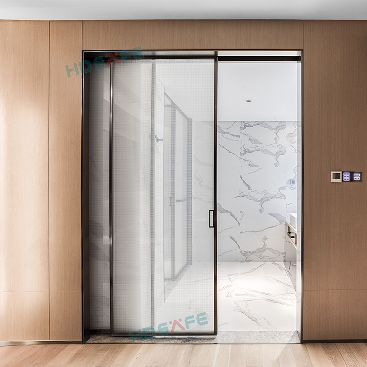 Trasparente di vetro