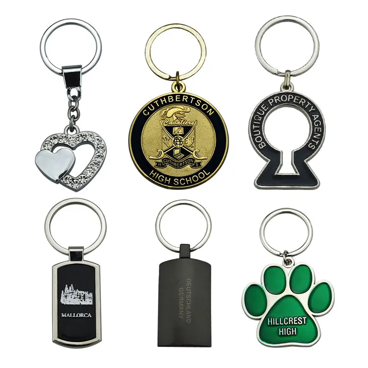 Wholesale High Quality Creative Metal Keychain Promotion Gift Keychains For Men Key Chain