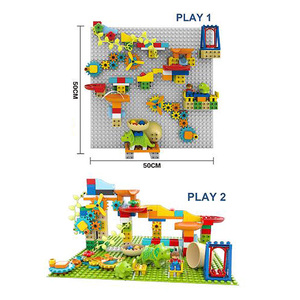 Latest workmanship in the Wall toys creative building blocks 2 way <span class=keywords><strong>play</strong></span> plastic block toy for children children - Product Image 2