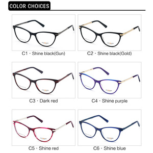 Montures de lunettes Greyjack Cat Eye 60005, monture complète, unisexe, mode rétro - Product Image 4