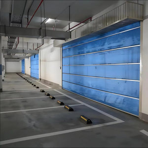 Thoát hiểm khẩn cấp điện tự động chống cháy vô cơ vải rèm Con lăn màn trập chống cháy cửa cuốn cho khách sạn kho - Product Image 1