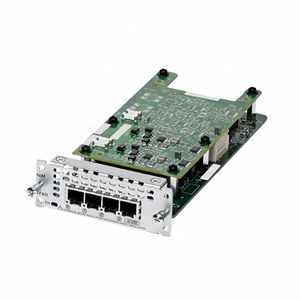 Module NIM Voix Analogique 4 Ports FXO Cisco NIM-4FXO= <span class=keywords><strong>Carte</strong></span> Passerelle VoIP Hot Swap pour Routeur Série ISR 4000 Pack Unique Original - Product Image 3