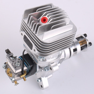 Motor de Gasolina Original <span class=keywords><strong>DLE</strong></span> 55CC DLE55RA de un Solo Cilindro y Dos Tiempos con Escape Trasero para Avión RC - Product Image 5