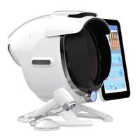 A6-A6 PLUS Monitor Gambar Spektrum 3D Aluminium Multifungsi 2-in-1 Cerdas untuk Analisis Kualitas Kulit dan Kulit Kepala