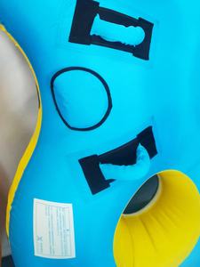 Bán Hot Double Layer mềm PVC Inflatable bốn người Công Viên Nước ống nước nổi bè hồ bơi trượt ống - Product Image 3