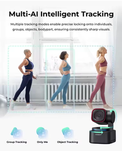 Caméra web PTZ <span class=keywords><strong>OBSBOT</strong></span> <span class=keywords><strong>Tiny</strong></span> 3 populaire avec suivi IA à distance, audio spatial IA, 4K, 120FPS, CMOS 1/2 pouce et commande vocale - Product Image 5
