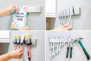 Kit de prensa de hamburguesas de aluminio, herramienta trituradora de hamburguesas, tocino, bistec y carne para hacer hamburguesas mango de madera/plástico opcional - Product Image 6