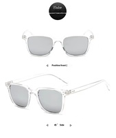 Nouvelles Lunettes de Soleil Carrées de Luxe Discrètes 2026, Monture Complète en Acétate UV400 Unisexe, Style Rétro Coréen, Logo Personnalisé OEM