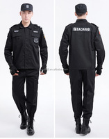 Uniformes de Guardia de Seguridad con Logotipo Personalizado OEM, Pantalones de Trabajo Transpirables Unisex, Camisas, Chaquetas de Manga Corta y Larga